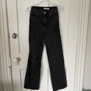 Classic Black Women's Garage Jeans